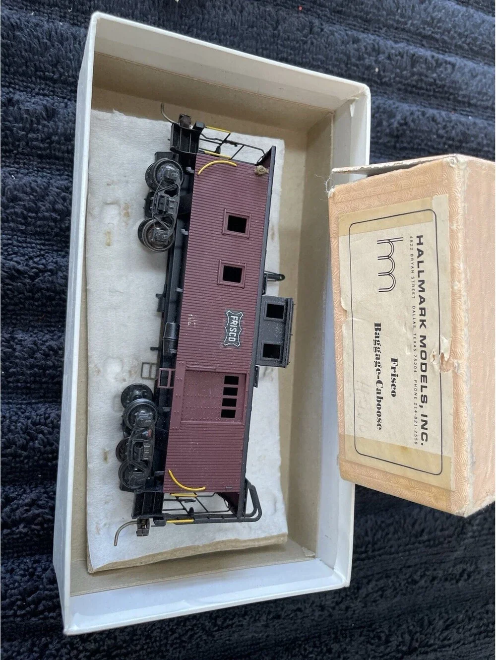 Hallmark Frisco Baggage-Caboose Model